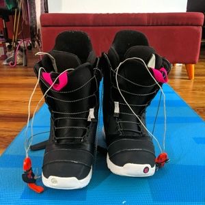 Burton Snowboard Boots Mint Imprint 1 Size 7